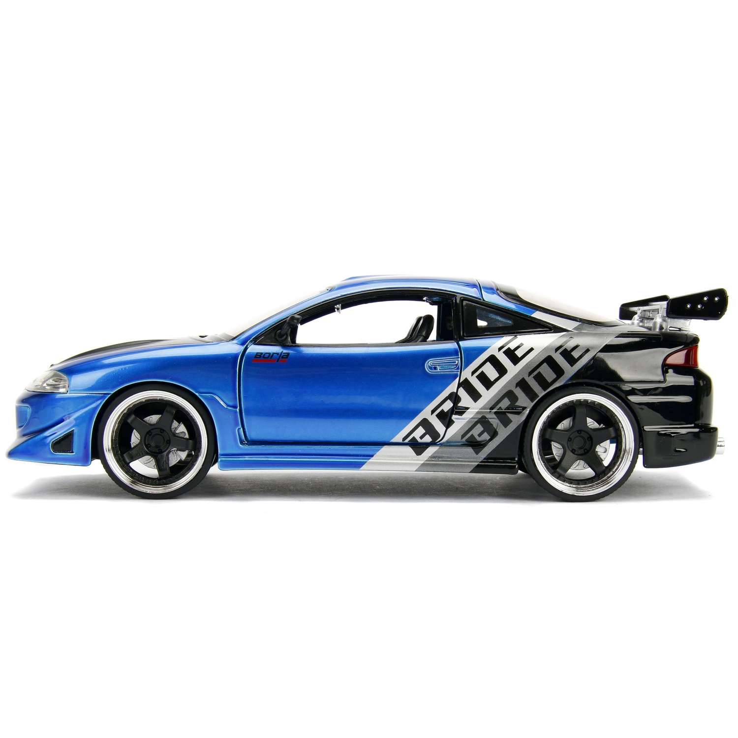 Машинка Jada 1:24 1995 Mitsubishi Eclipse Синяя 99103 99103 - фото 2