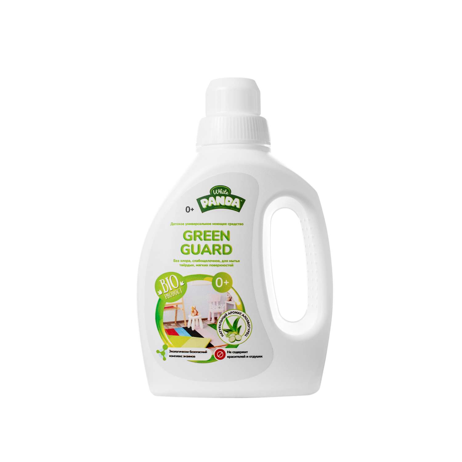 Детское моющее средство White Panda Green Guard универсальное для всех поверхностей 1 л - фото 1