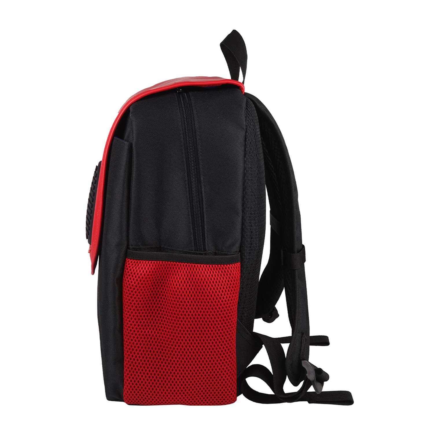 Рюкзак пиксельный Upixel futuristic Kids School Bag чёрно-красный облегченный - фото 6