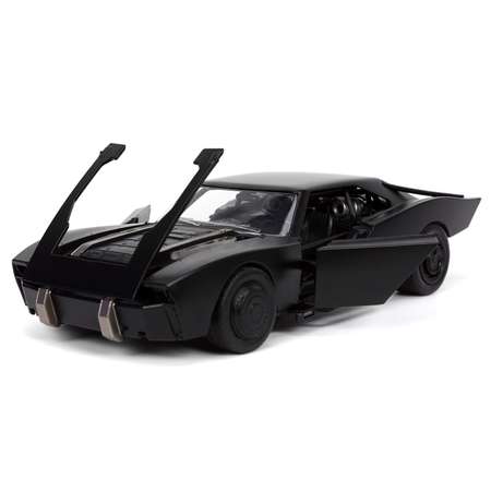 Машина Jada Batman 1:24 Batmobile 2021 с фигуркой Batman 32731 Черная ТоуR64