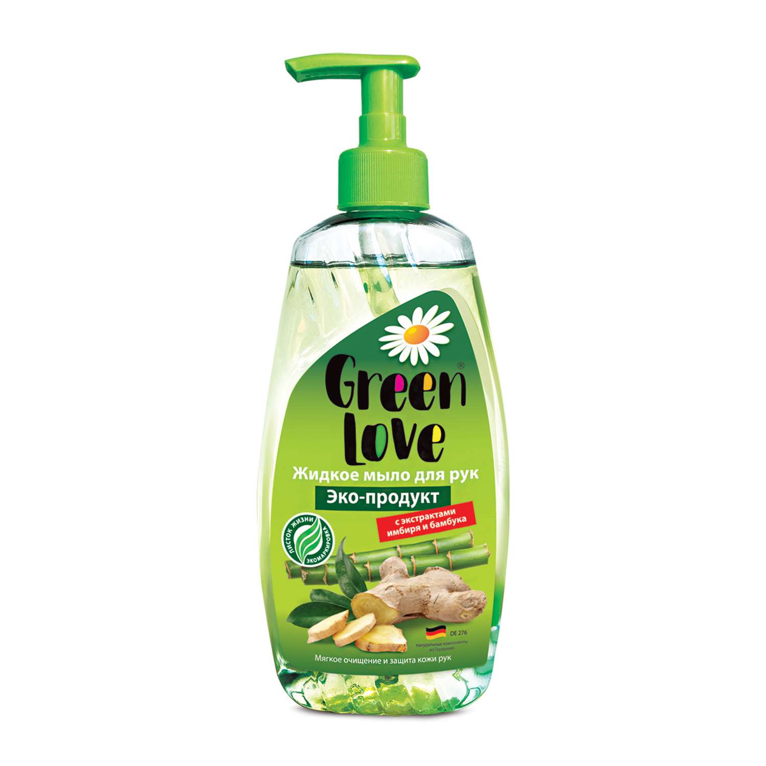 Жидкое мыло GREEN LOVE 500 мл - фото 1