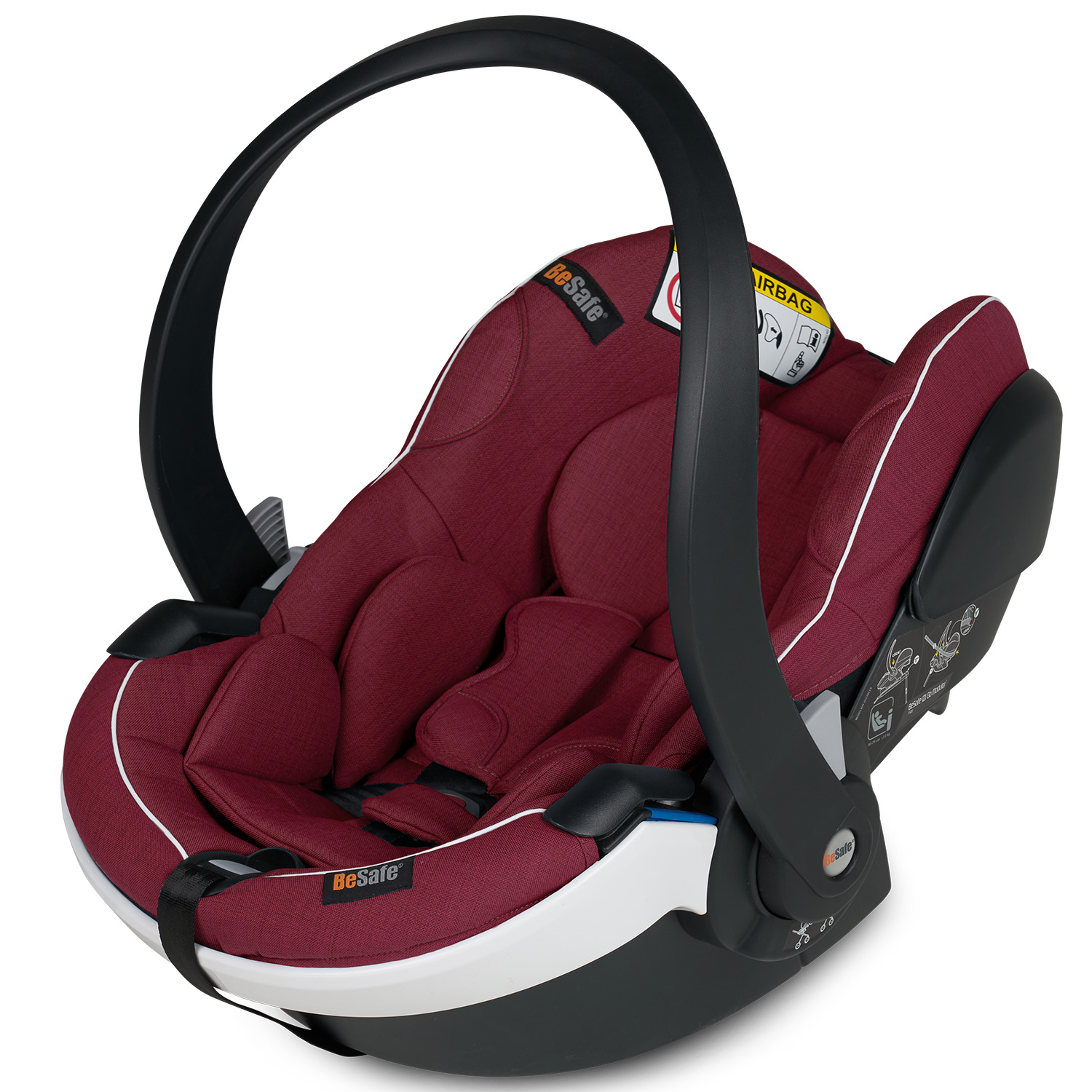 Автокресло BeSafe iZi Go Modular X1 Burgundy Melange - фото 1