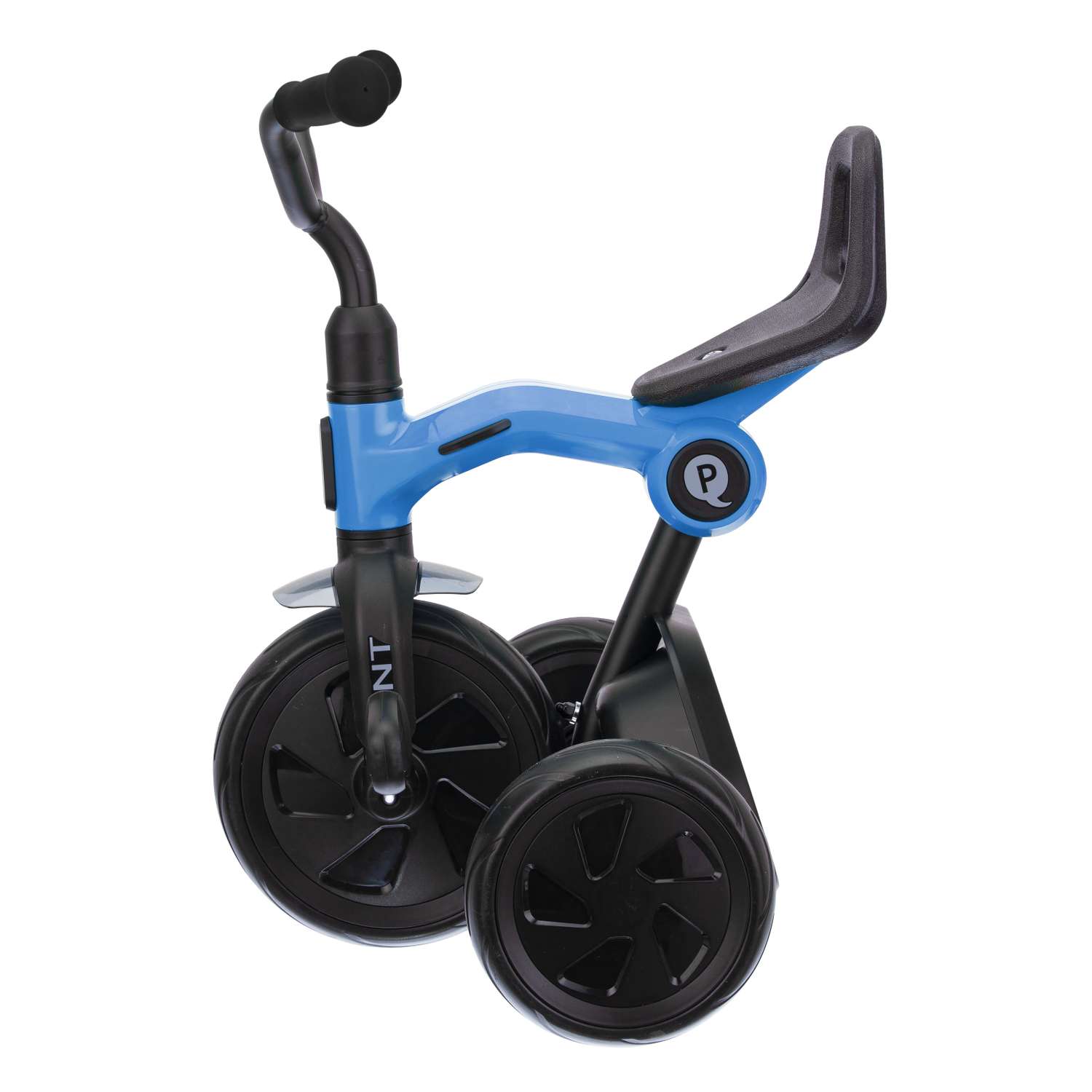Велосипед трехколесный Q-Play синий складной - фото 2