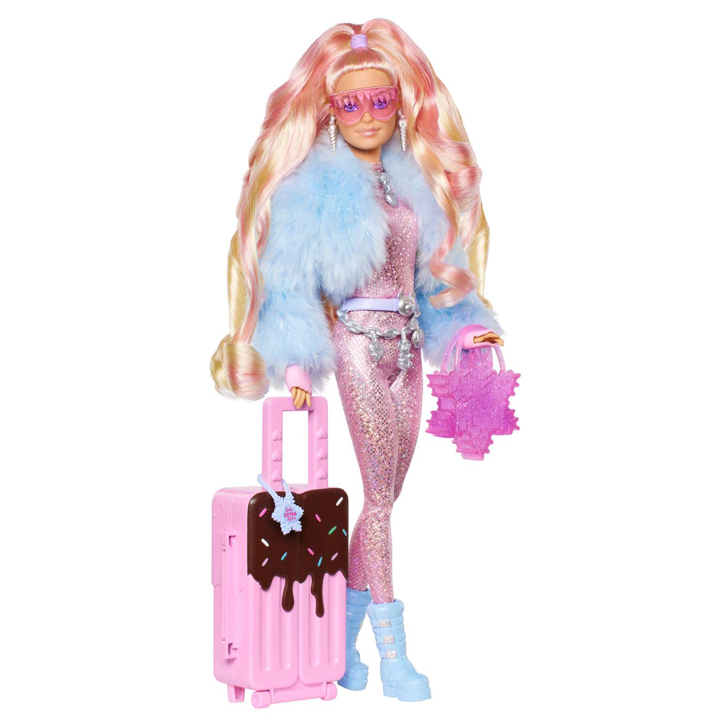 Кукла Barbie Extra Fly в зимней одежде HPB16 HPB16 - фото 1