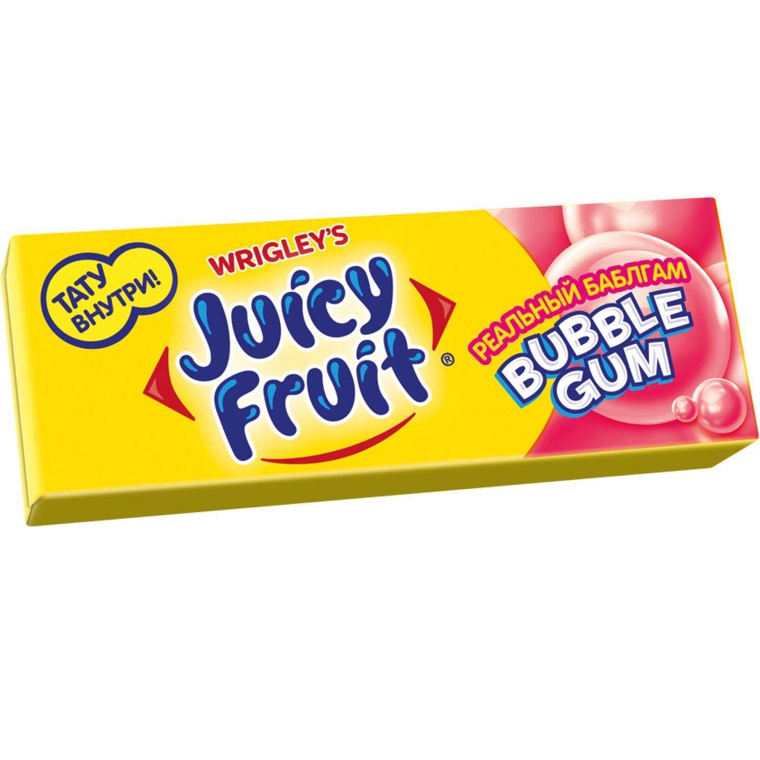 Резинка жевательная Juicy Fruit Real Babl-Gam 13г - фото 1