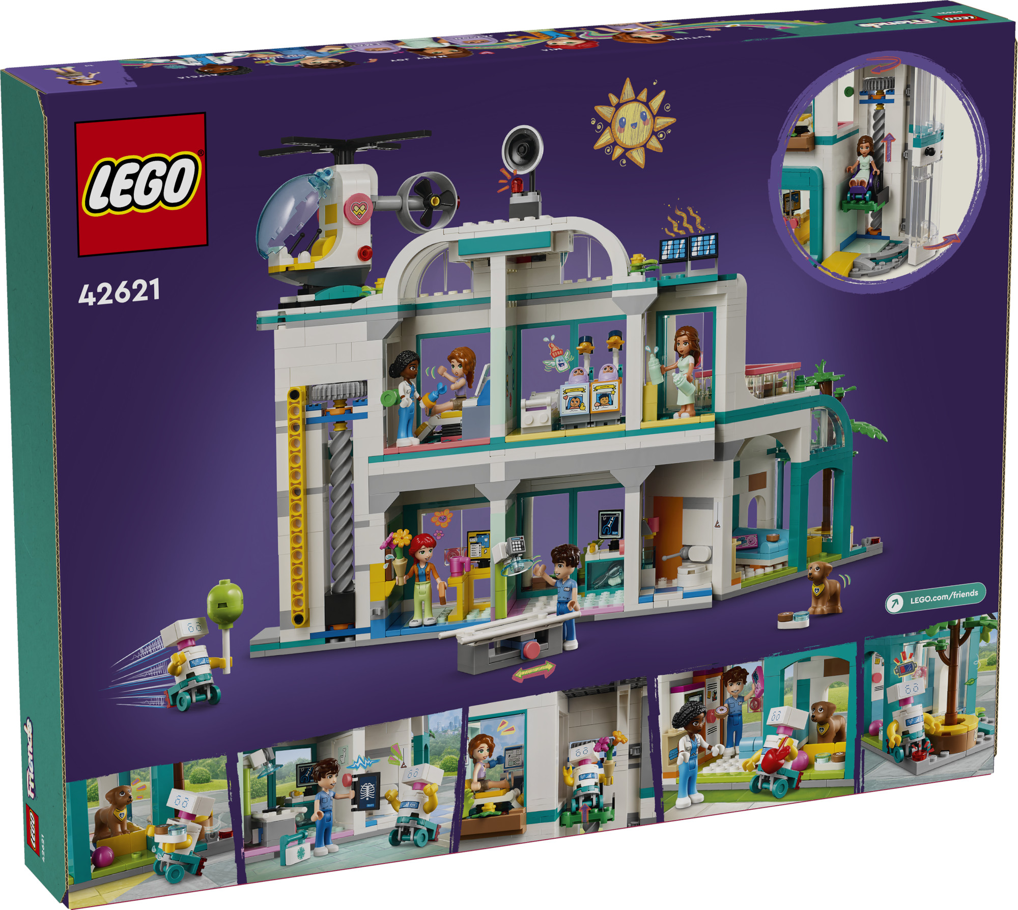 Конструктор LEGO Friends Городская больница Хартлейк 42621 - фото 5