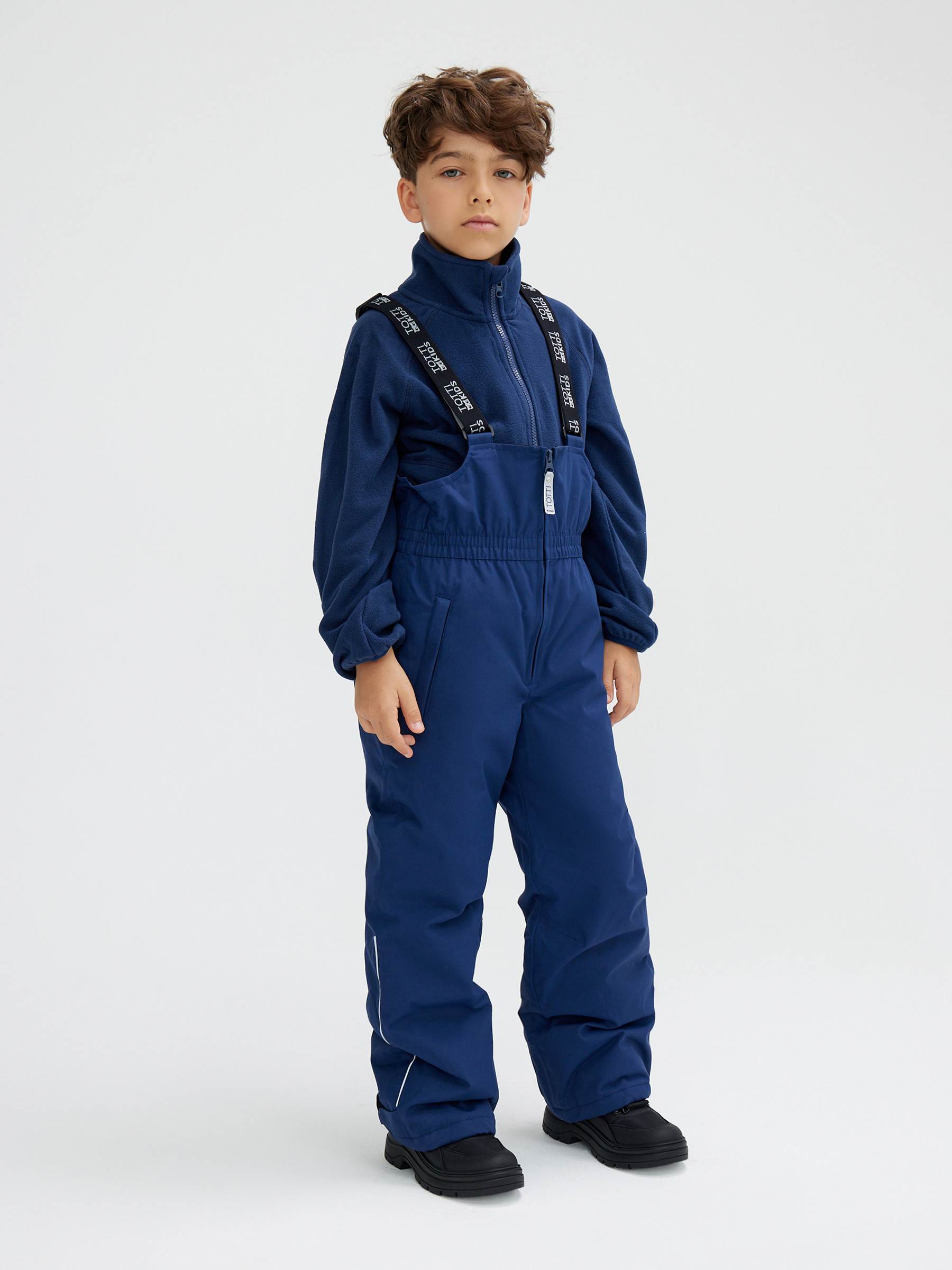 Полукомбинезон Totti Kids AW23TKB007/Полукомбинезон детский/Синий - фото 3