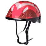 Защита Шлем BABY STYLE для роликовых коньков красный Обхват 57 см