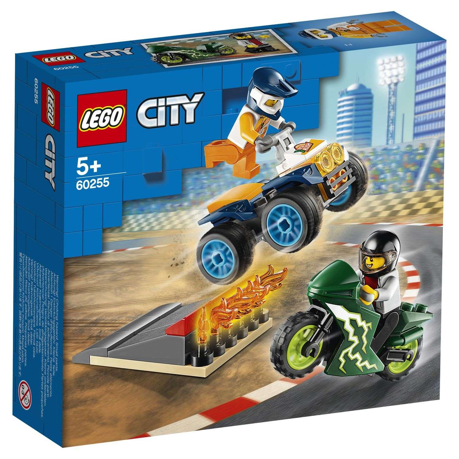 Конструктор LEGO City Nitro Wheels Команда каскадеров 60255 - фото 2