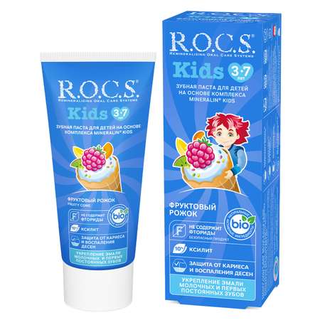 Зубная паста R.O.C.S. без фтора десерт