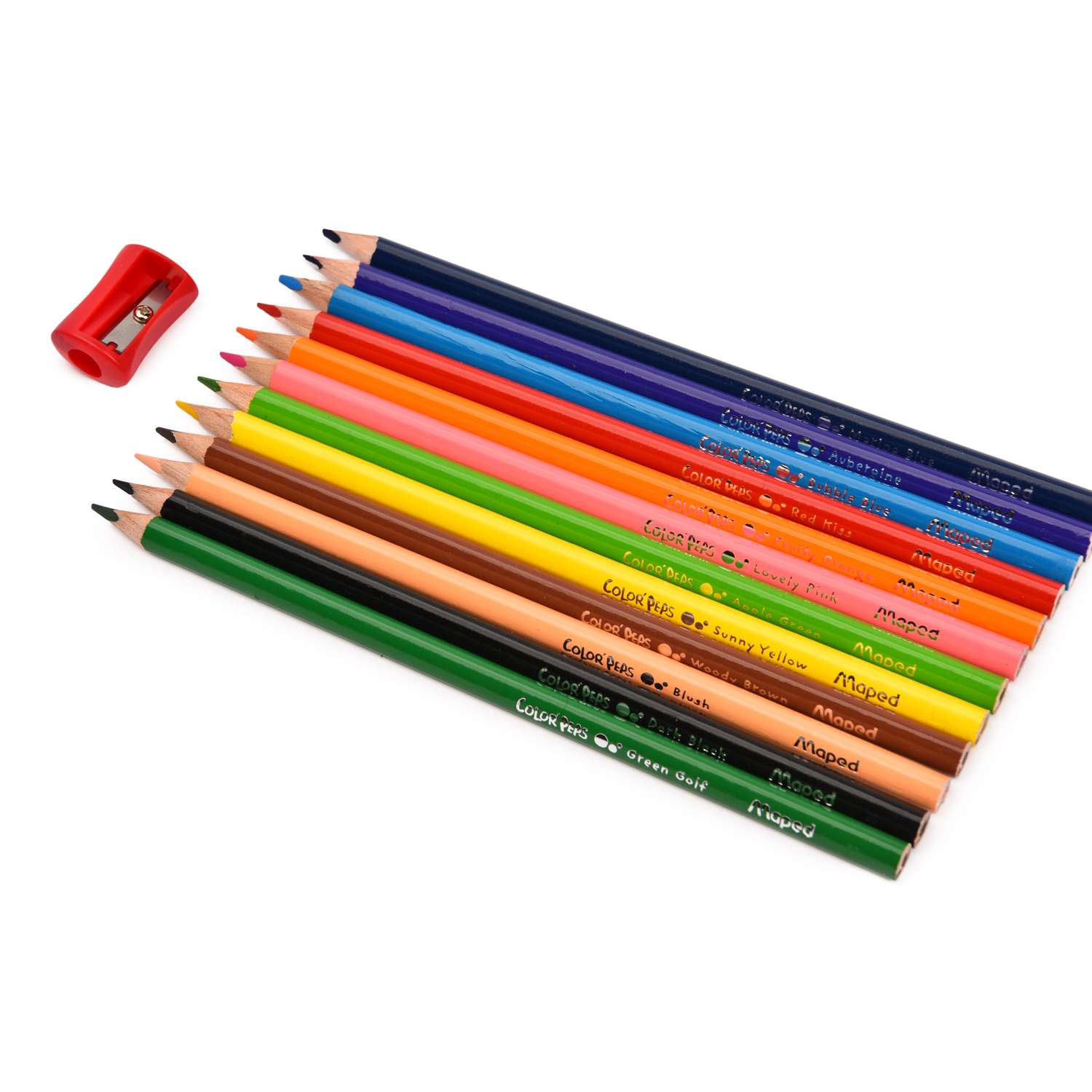 Карандаши цветные MAPED Color Peps 12цветов+точилка 183213 - фото 2