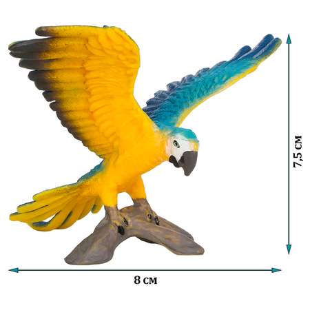 Игровой набор Masai Mara Попугай Сине-желтый Ара