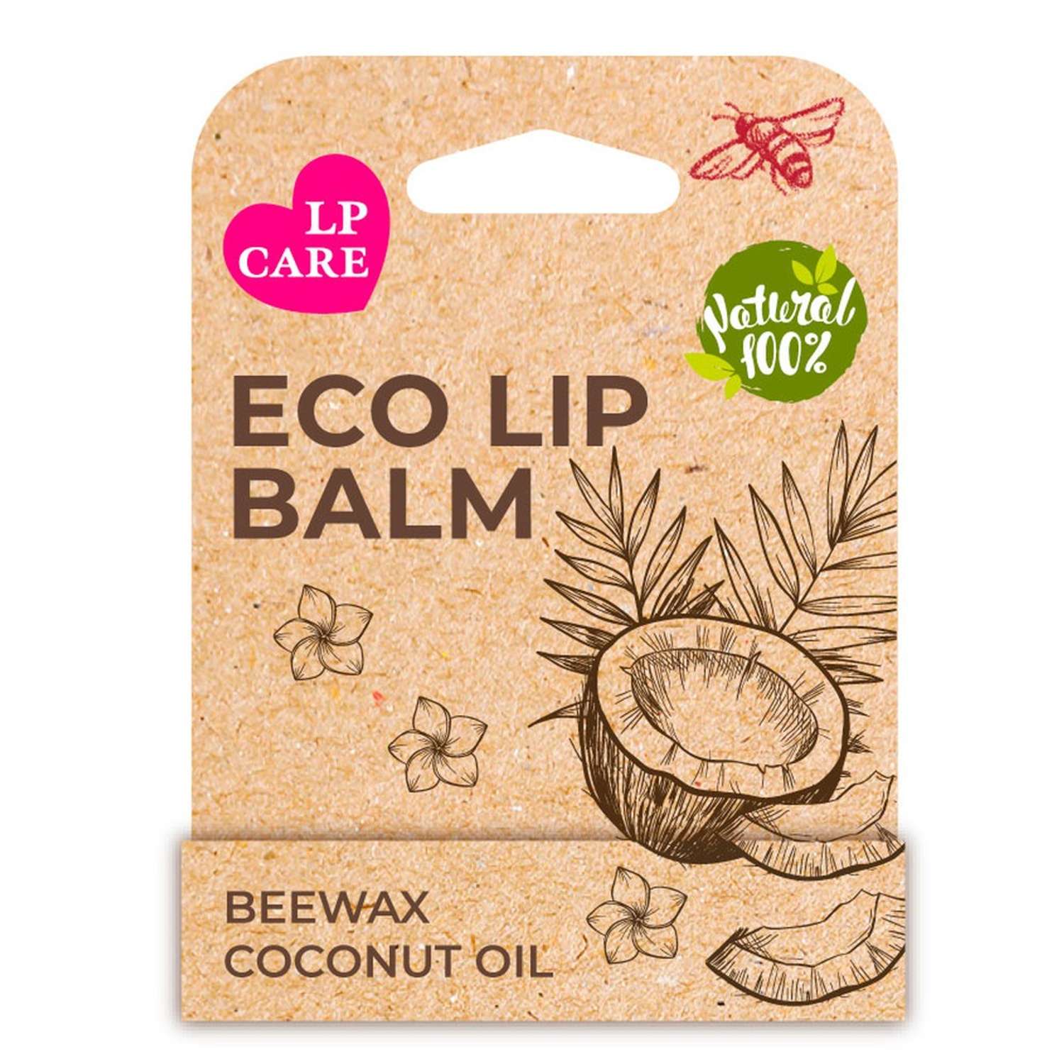 Бальзам для губ LP CARE Eco кокос 4.5 г - фото 7