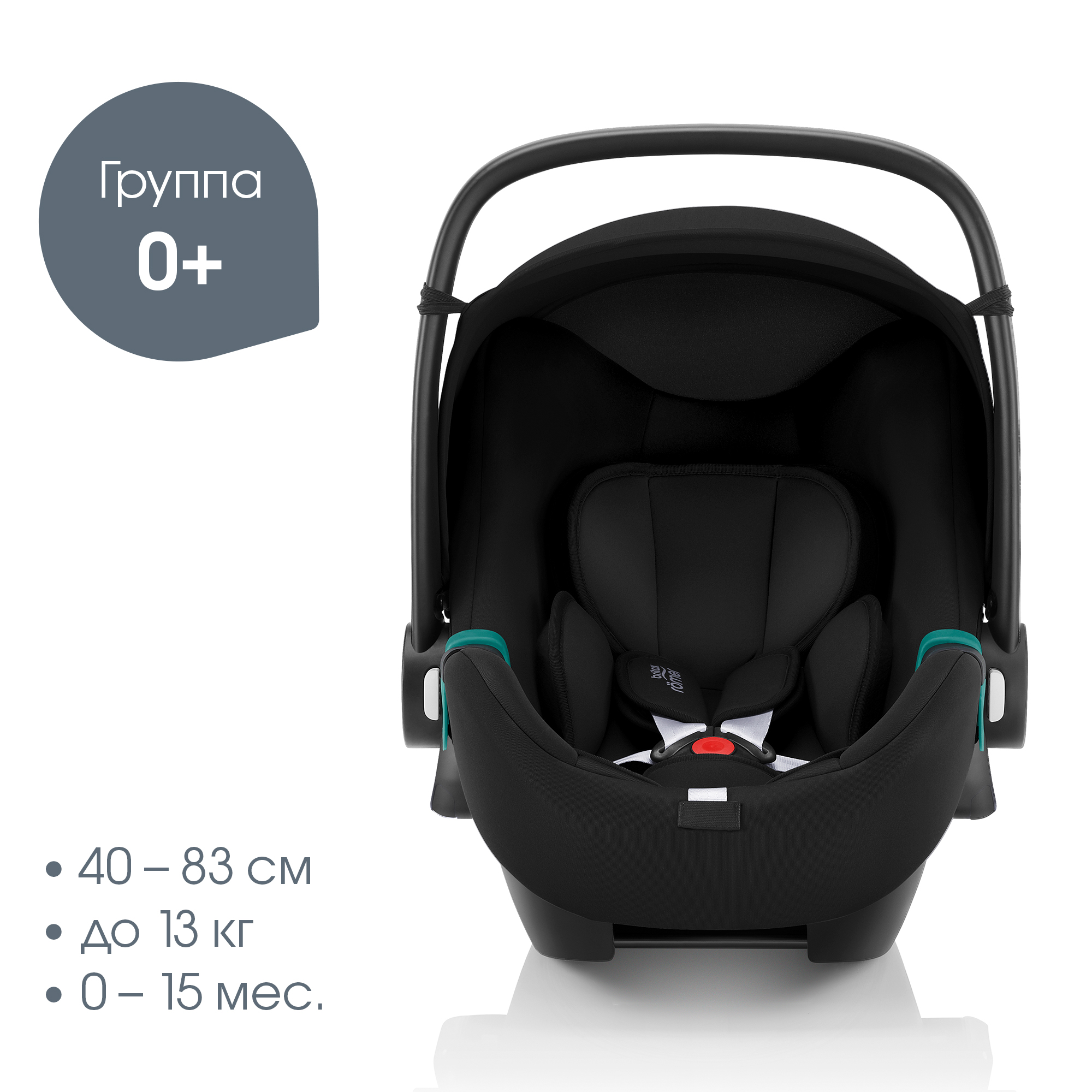 Детское автокресло Britax Roemer BABY-SAFE 3 i-SIZE Space Black - фото 2