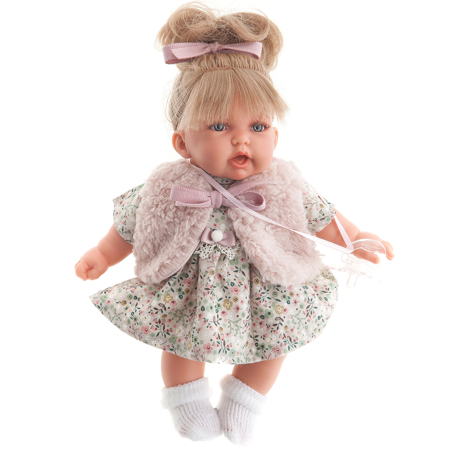 Кукла Antonio Juan Реборн София в розовом 27 см озвученная 12135 - фото 14
