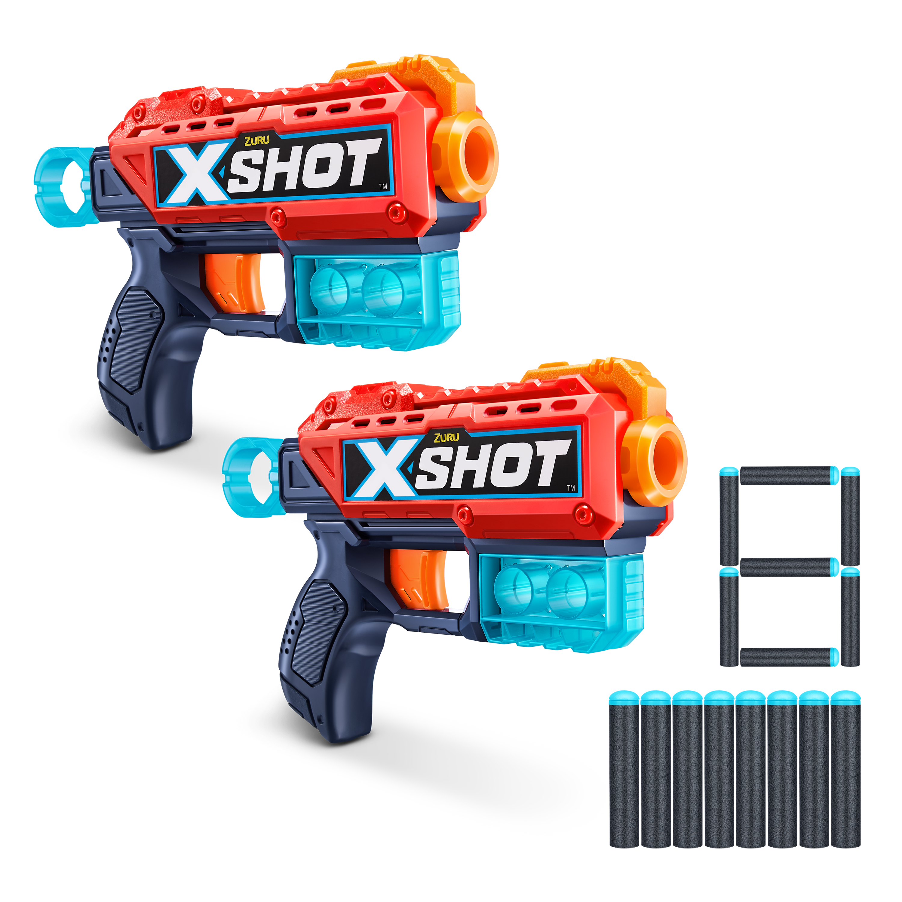 Игровой набор для стрельбы Zuru X-Shot Ексель Дабл Кикбек - фото 2