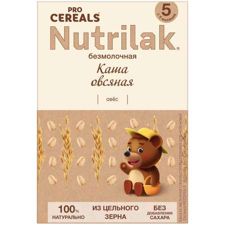 Каша безмолочная Nutrilak Premium Procereals овсяная 200г с 5месяцев