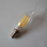 Лампа филаментная Фарлайт нитевидная прозрачная свеча на ветру СW35 11 Вт 4000 К Е14