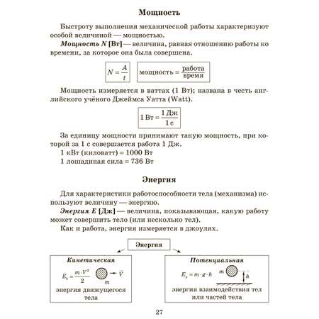 Книга ИД Литера Справочник школьника по физике с решением задач 7-11 классы.