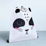 Сумка ArtFox STUDY для обуви «Красотка панда» с дополнительными элементами 41х31 см