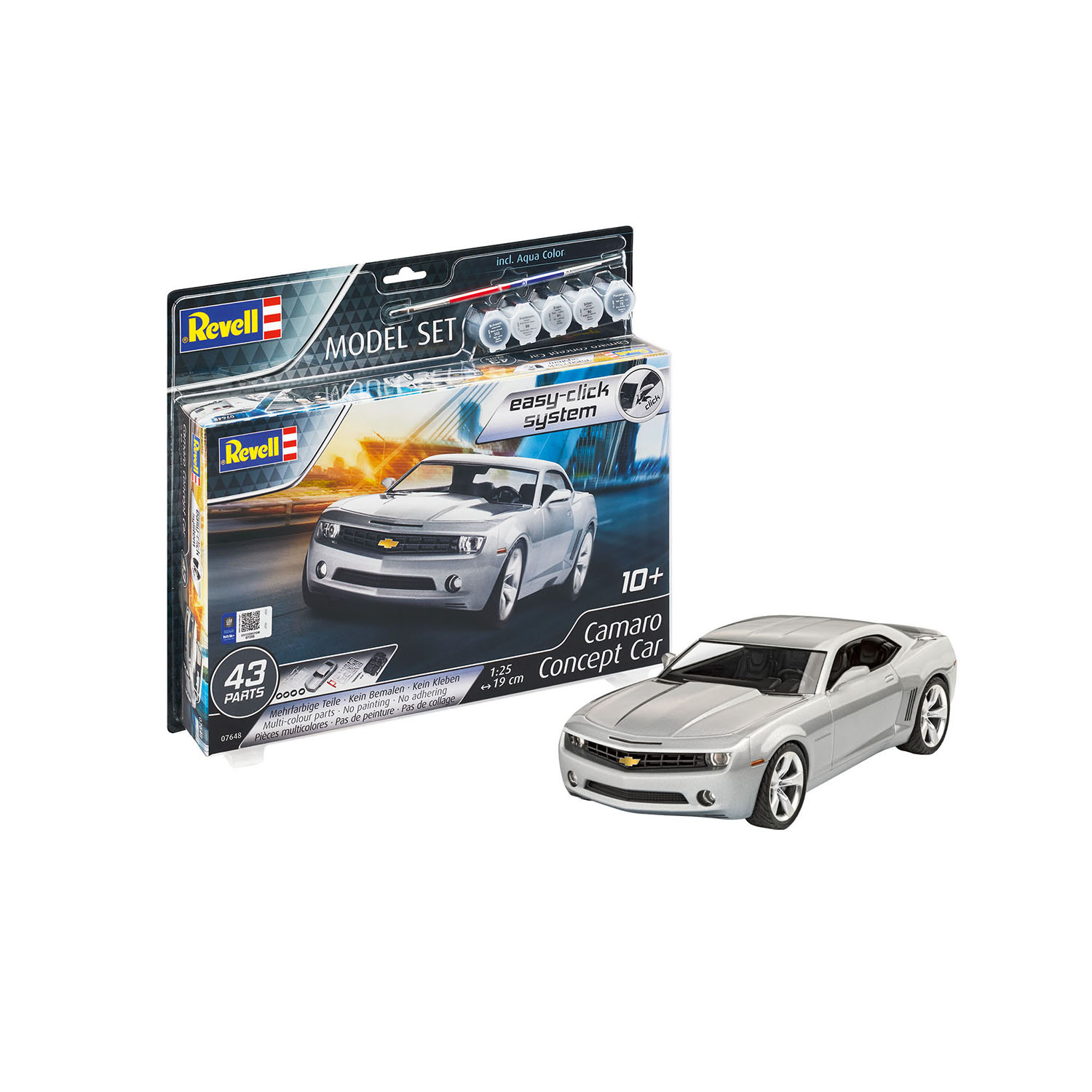 Модель для сборки Revell Американский спортивный автомобиль-концепт Camaro Concept Car 2006 67648 - фото 3