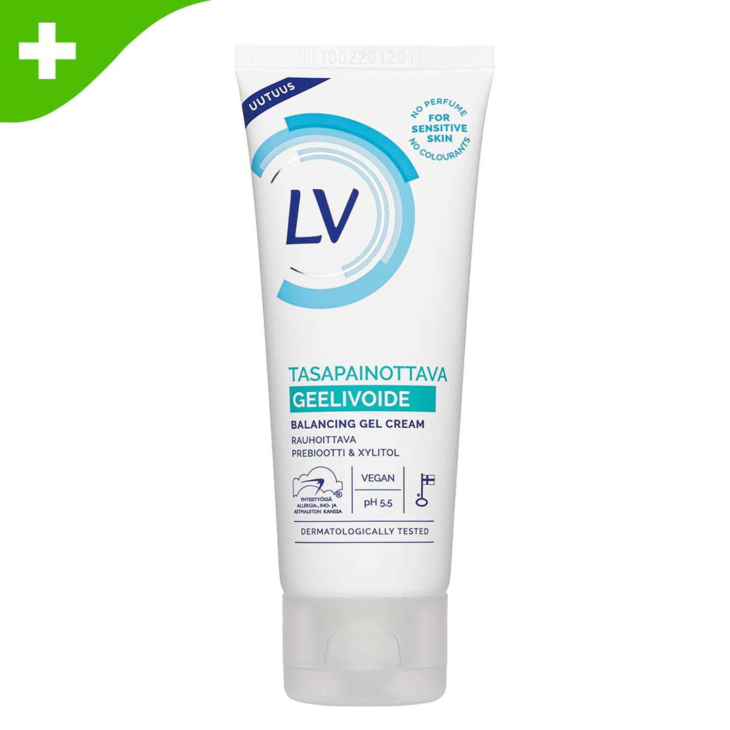 Крем-гель для лица LV с пребиотиками балансирующий для жирной и комбинированной кожи без запаха 75 мл - фото 2
