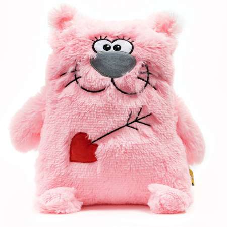 Игрушка мягконабивная Tallula Кот с крыльями Lovecat 43 см розовый