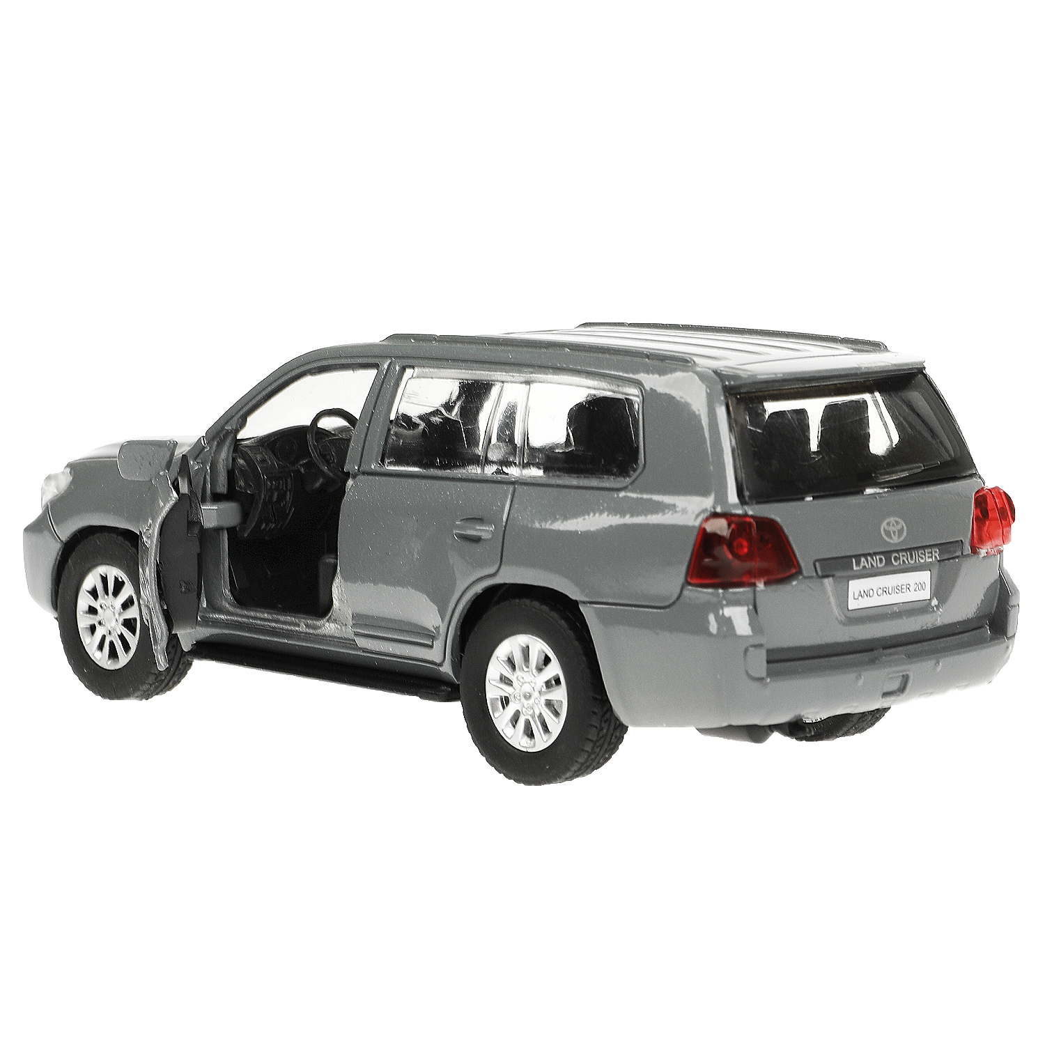 Автомобиль Технопарк Toyota Land Cruiser инерционный 370090 - фото 5