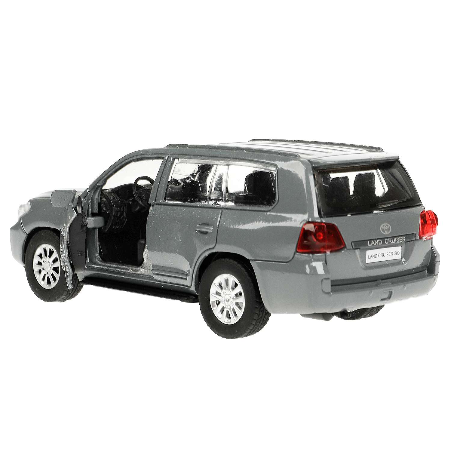 Автомобиль Технопарк Toyota Land Cruiser инерционный 370090 - фото 5