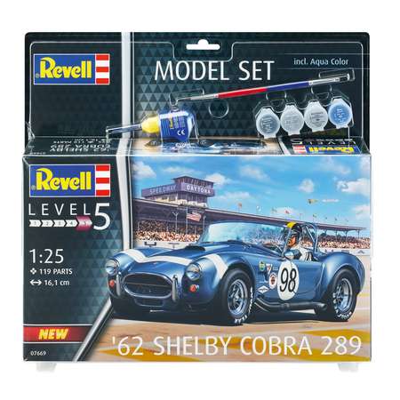 Сборная модель Revell Британский спортивный автомобиль AC Cobra 289