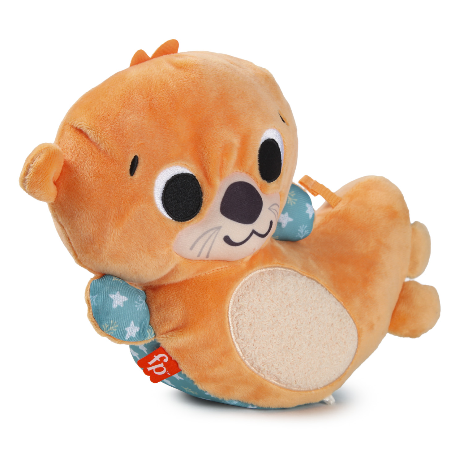 Игрушка Fisher-Price 2-в-1 Rockin Tummy Time Otter HXG96 - фото 6