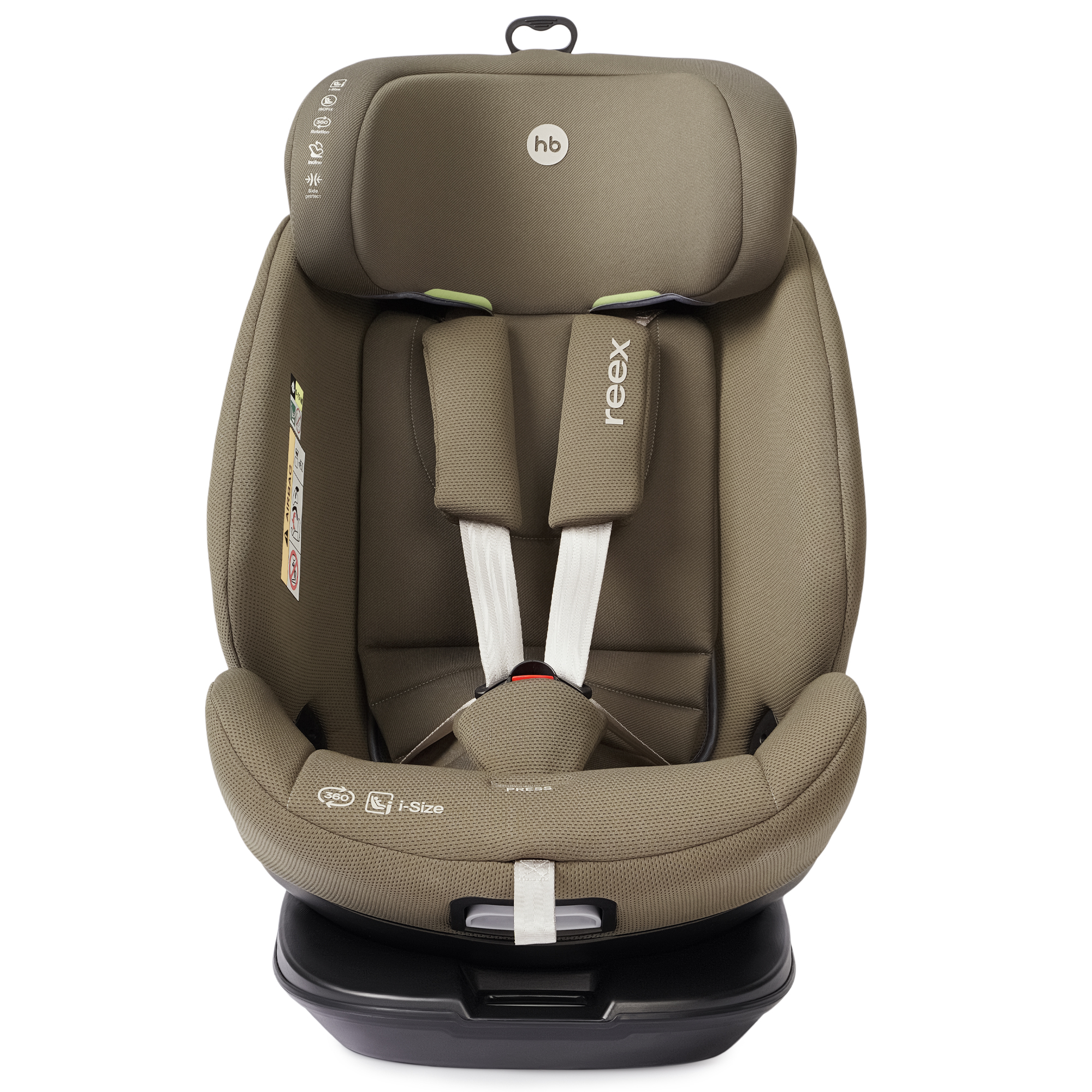 Автокресло Happy Baby Reex Isofix 0+/1/2/3 (0-36 кг) - фото 23