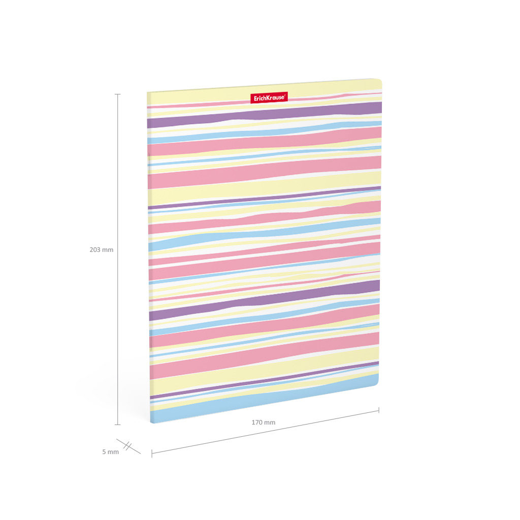 Тетрадь ErichKrause Pastel Lines Линейка 48л в ассортименте 51401 - фото 10