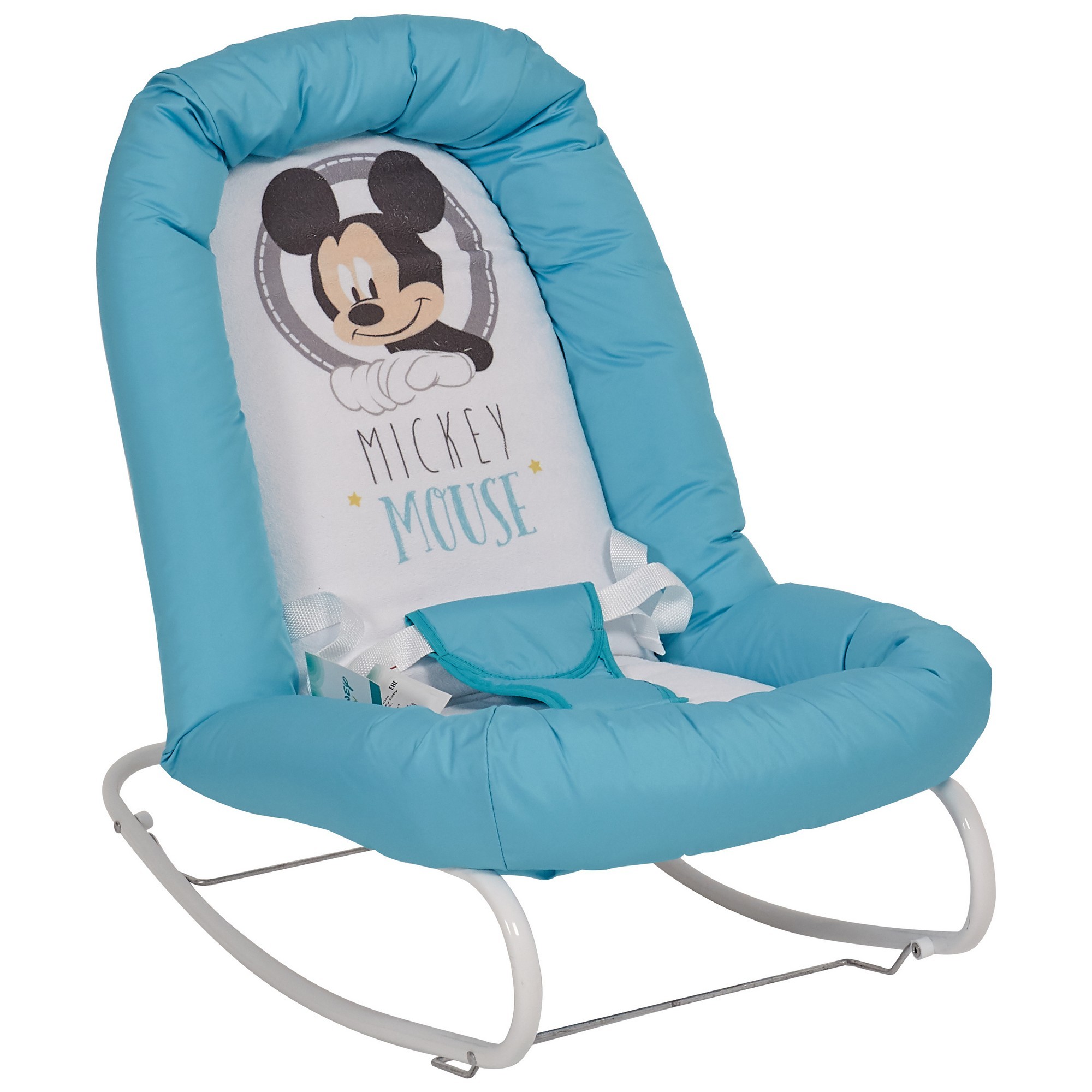 Шезлонг Polini kids Disney baby Микки Маус Голубой - фото 6