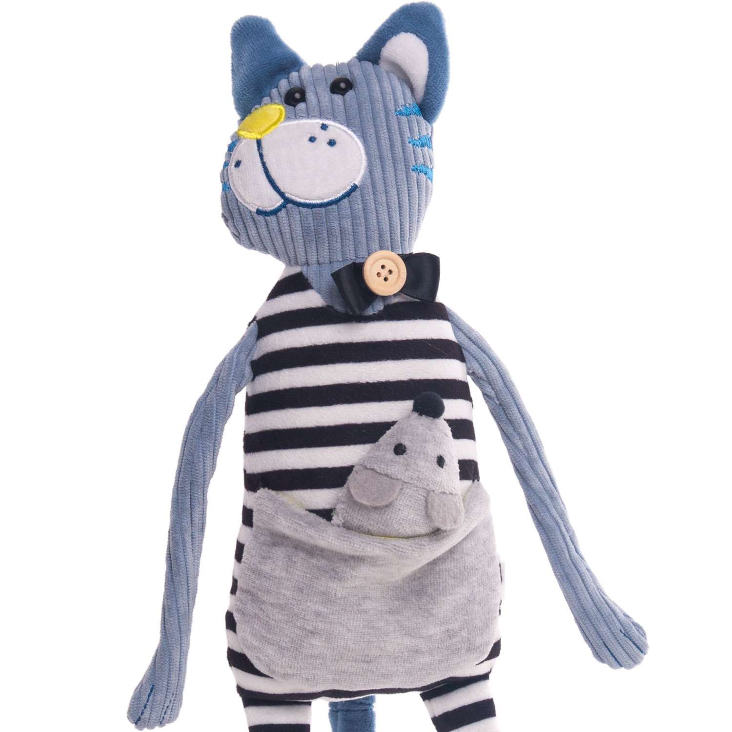 Игрушка мягкая Gulliver Кот Уильям 51-T78035A - фото 5