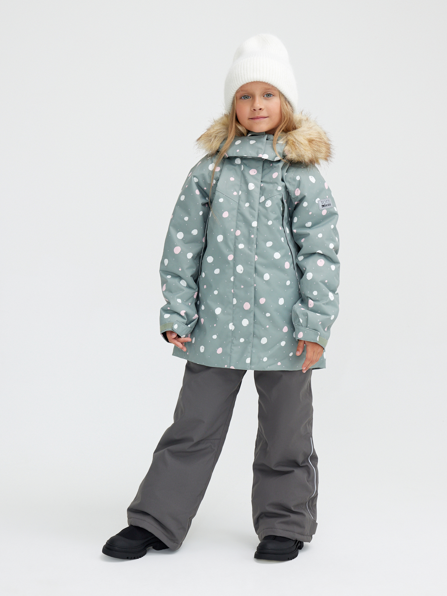 Куртка Totti Kids AW23TKG006/Куртка детская/Зеленый - фото 1