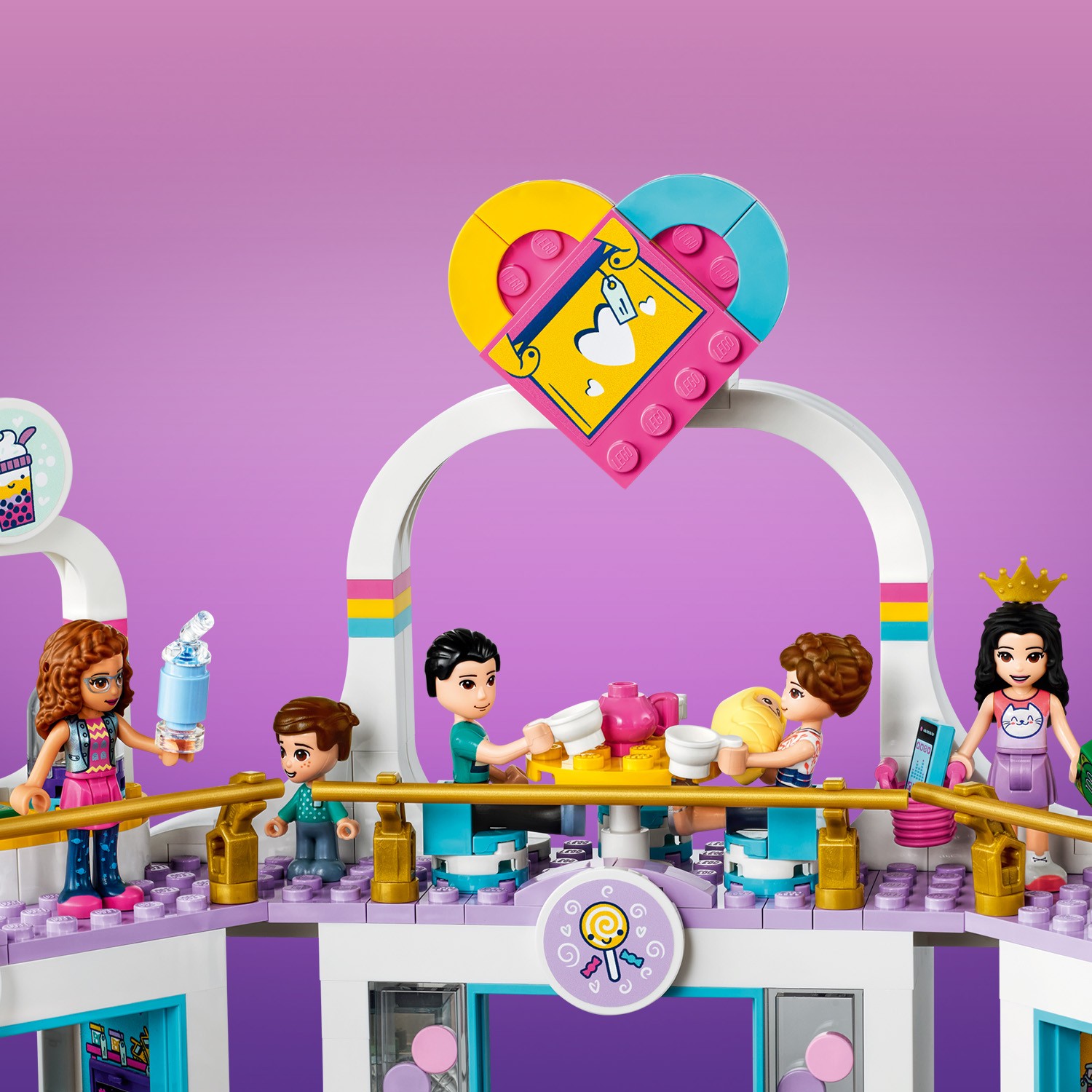 Конструктор LEGO Friends Торговый центр Хартлейк Сити 41450 - фото 4