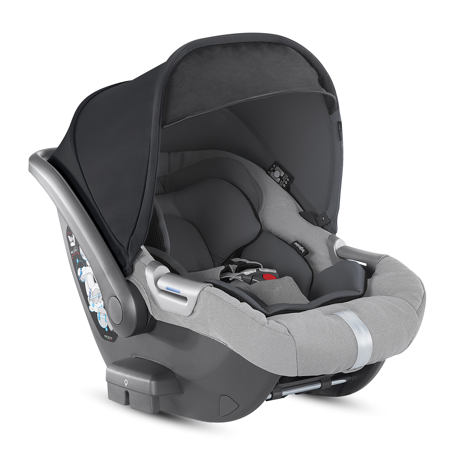 Коляска Inglesina Aptica System Quattro 4в1 на шасси ApticaXT Horizon Grey - фото 5