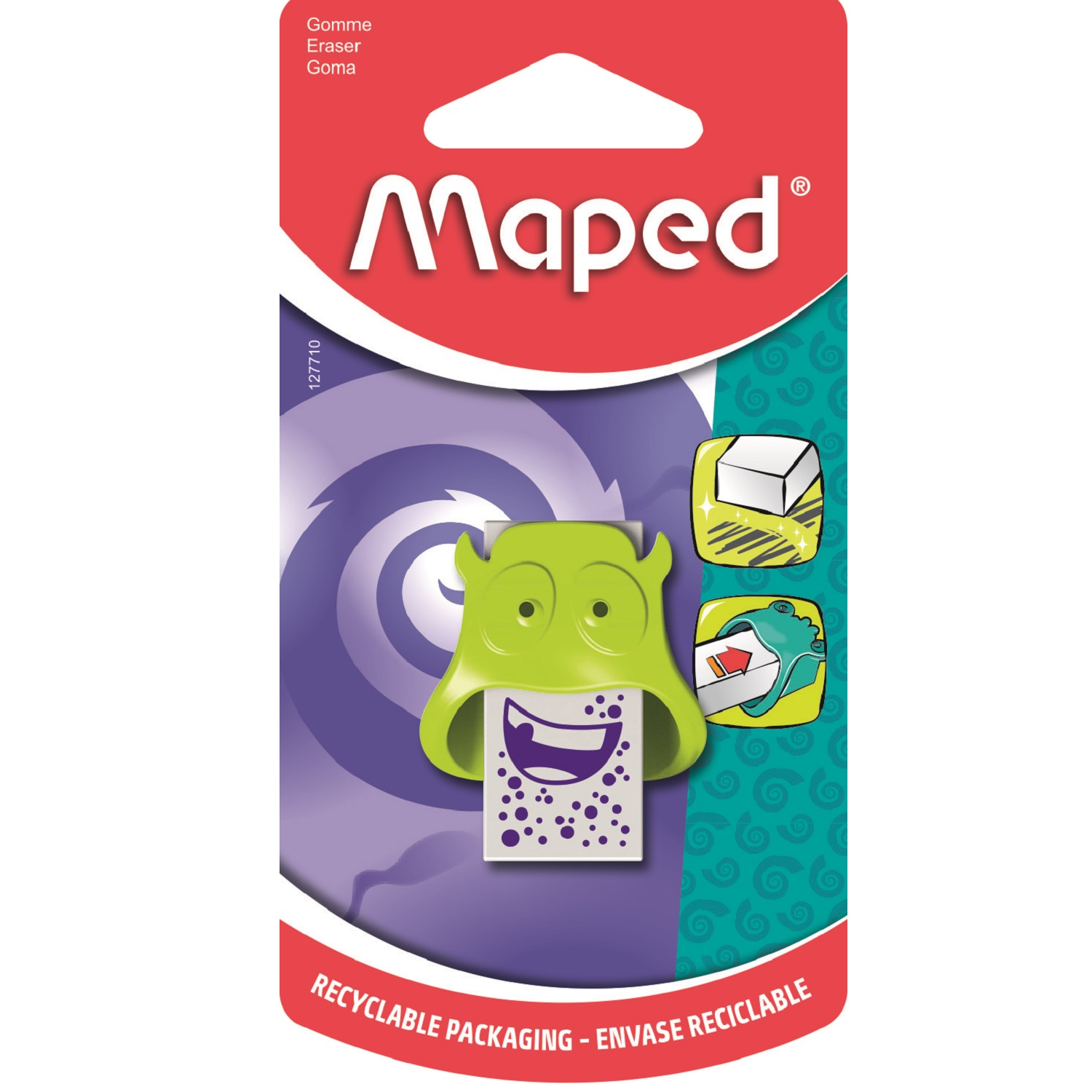 Ластик MAPED Monster в асс 1723983 - фото 9