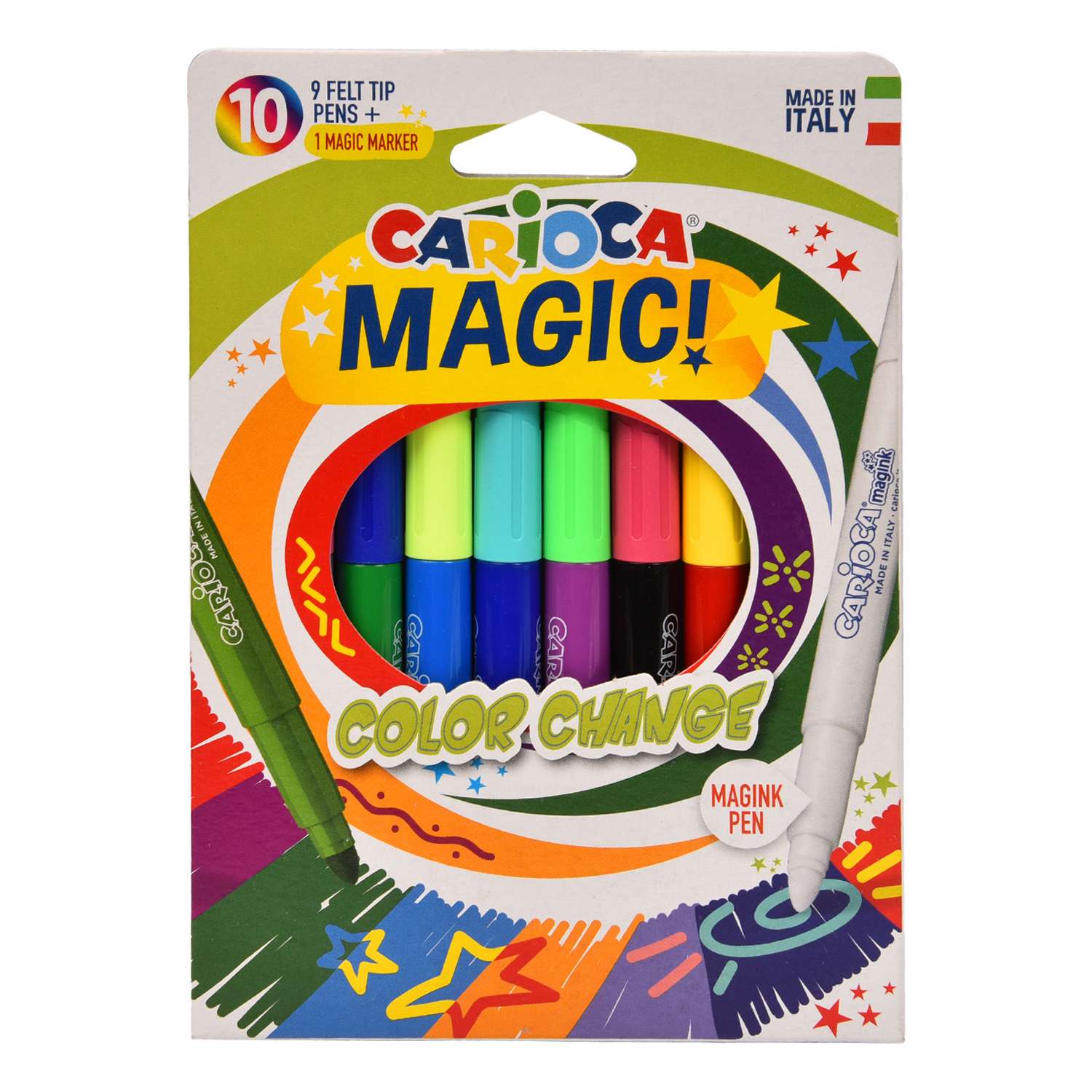 Фломастеры CARIOCA Magic Color Change 10шт 42737 - фото 1
