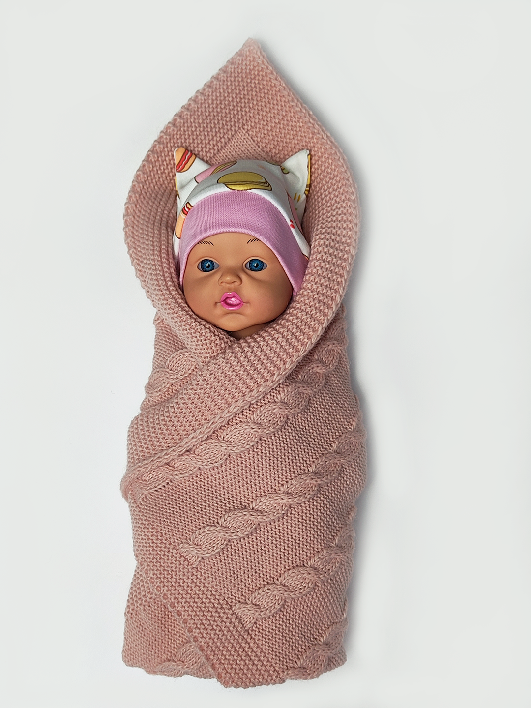 Одежда для куклы RevoKids Комбинезон шапки плед для куклы 30 см И-778-4/1 - фото 3