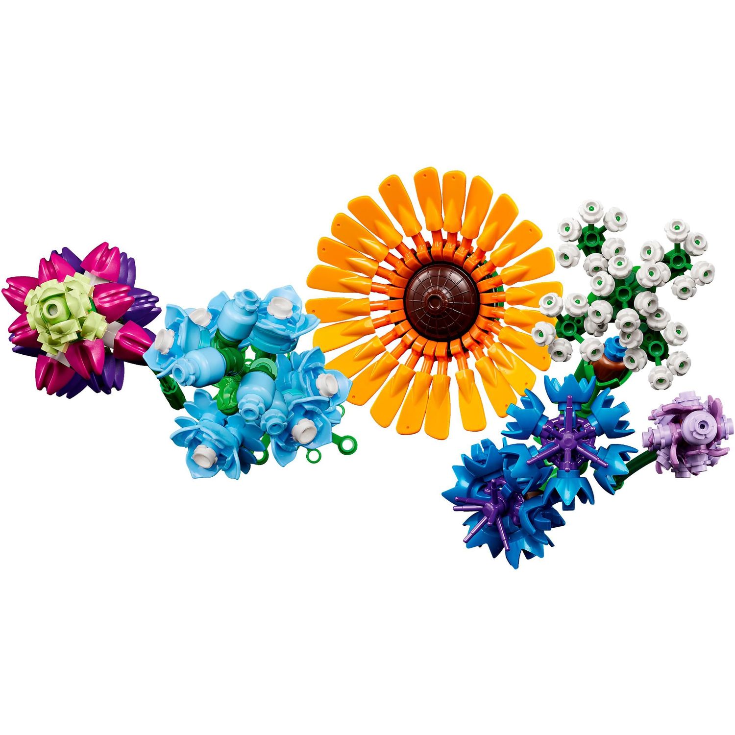 Конструктор LEGO Icons Wildflower Bouquet 10313 - фото 5
