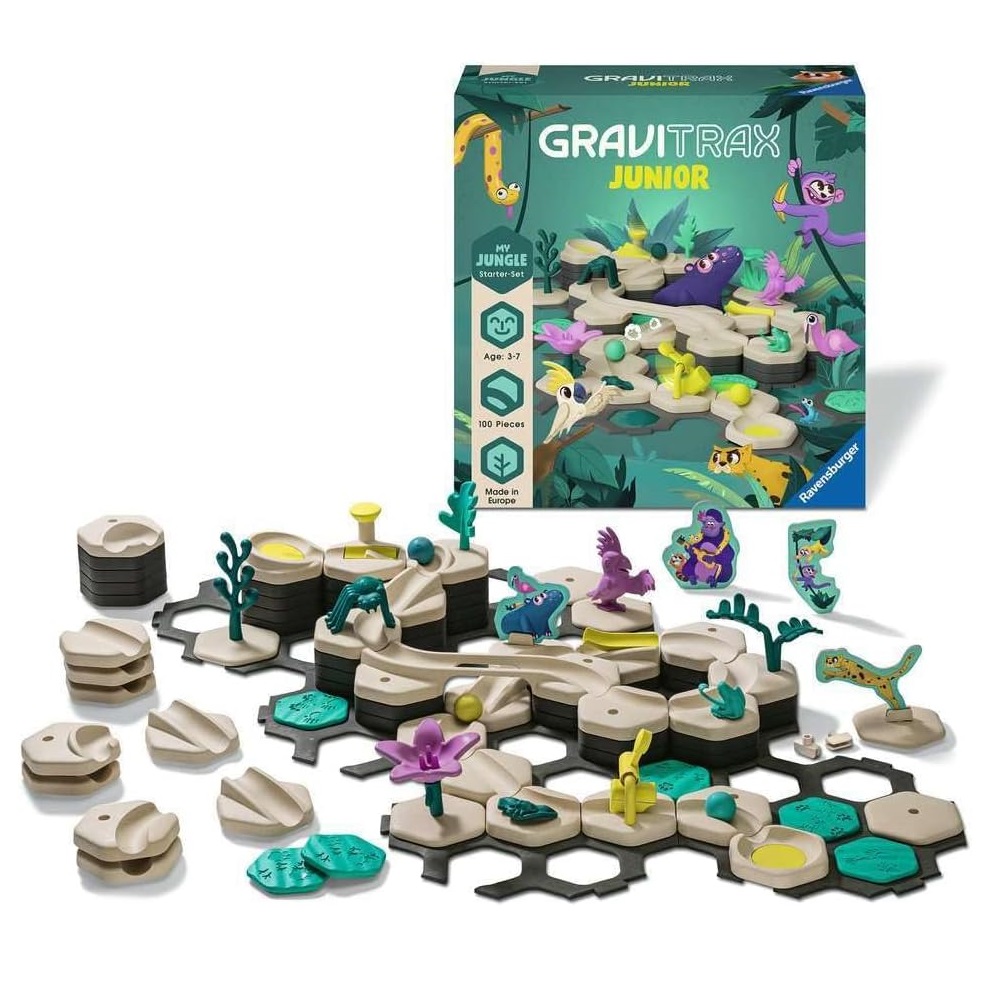 Конструктор Ravensburger GraviTrax Junior джунгли - фото 1