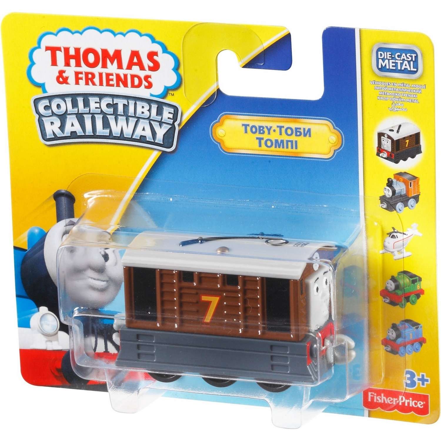 Базовые паровозики Thomas & Friends Томас и друзья в ассортименте BHR64 - фото 26