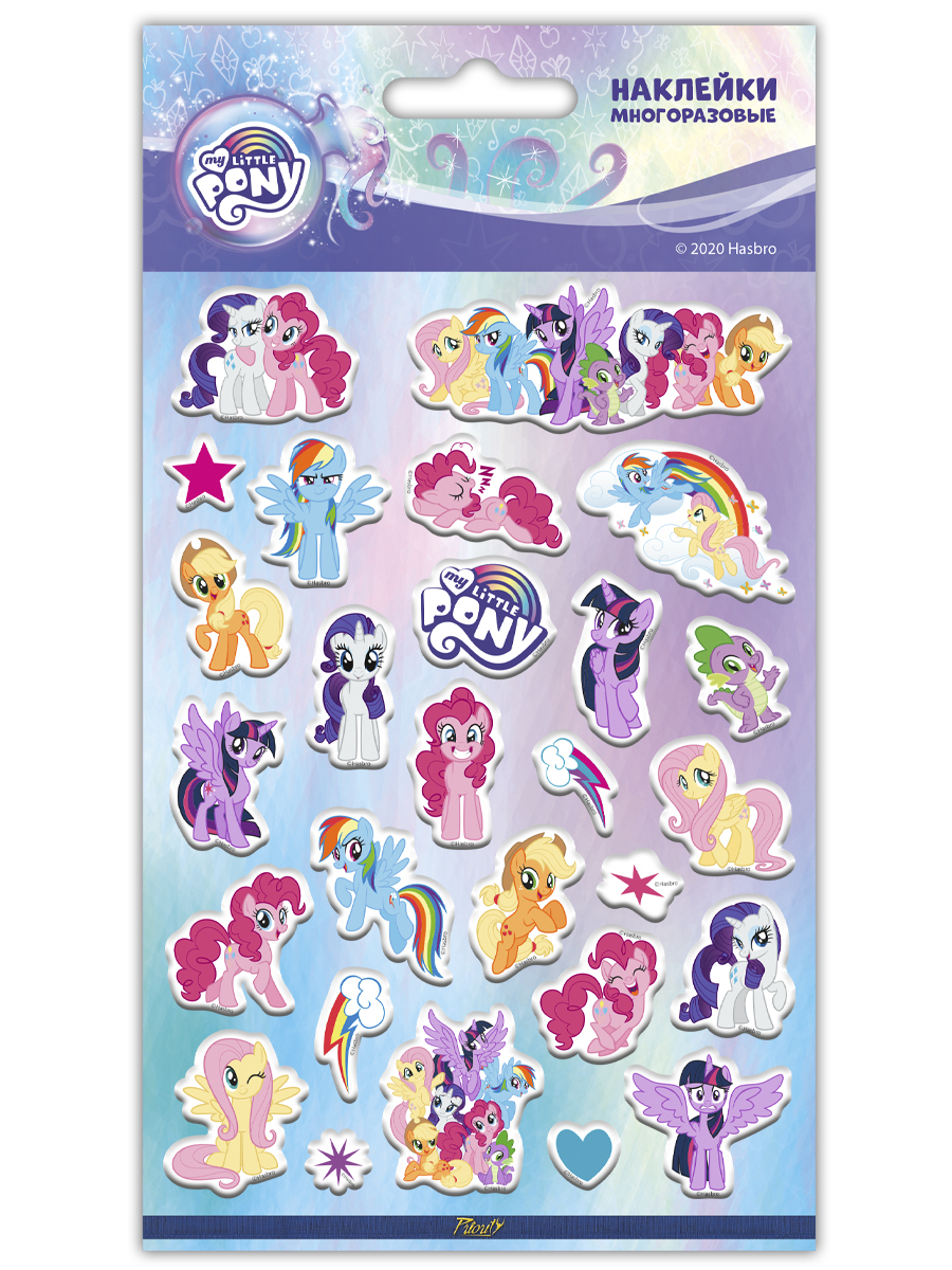 Набор наклеек PrioritY Hasbro My Little Pony 3 листа - фото 4