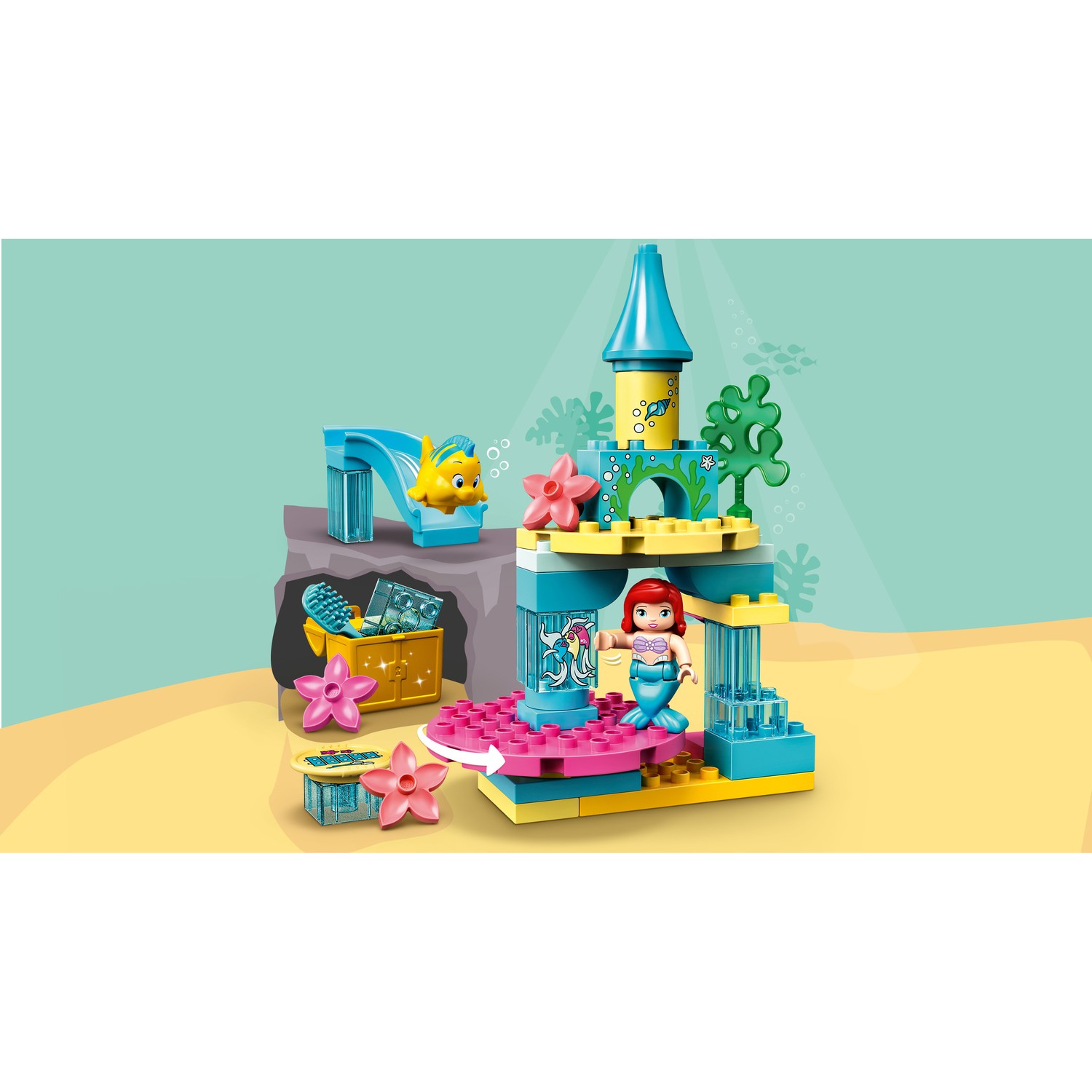 Конструктор LEGO DUPLO Подводный замок Ариэль 10922 - фото 12