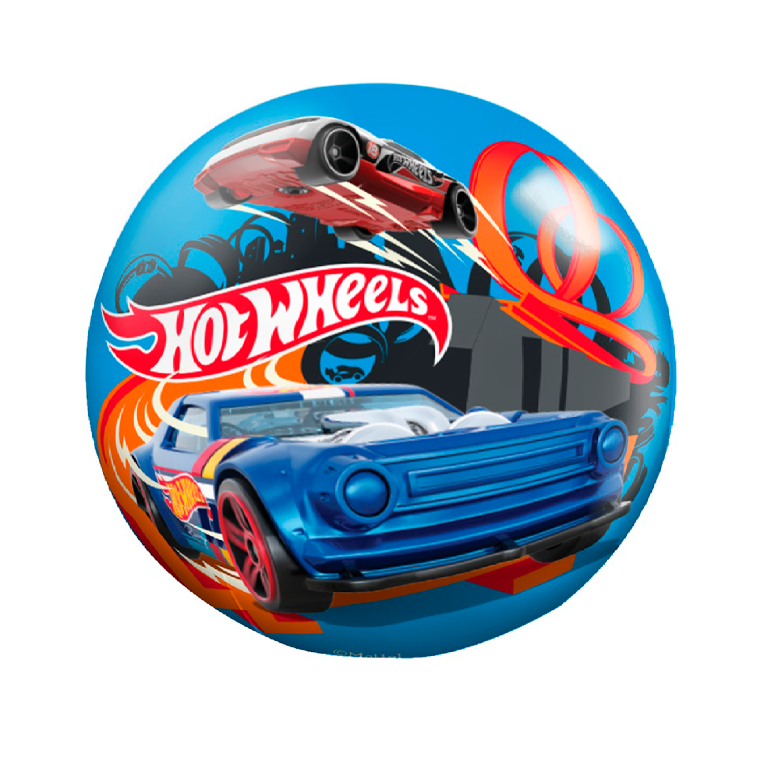 Мяч детский 23 см Hot Wheels резиновый надувной для ребенка игрушки для улицы - фото 1