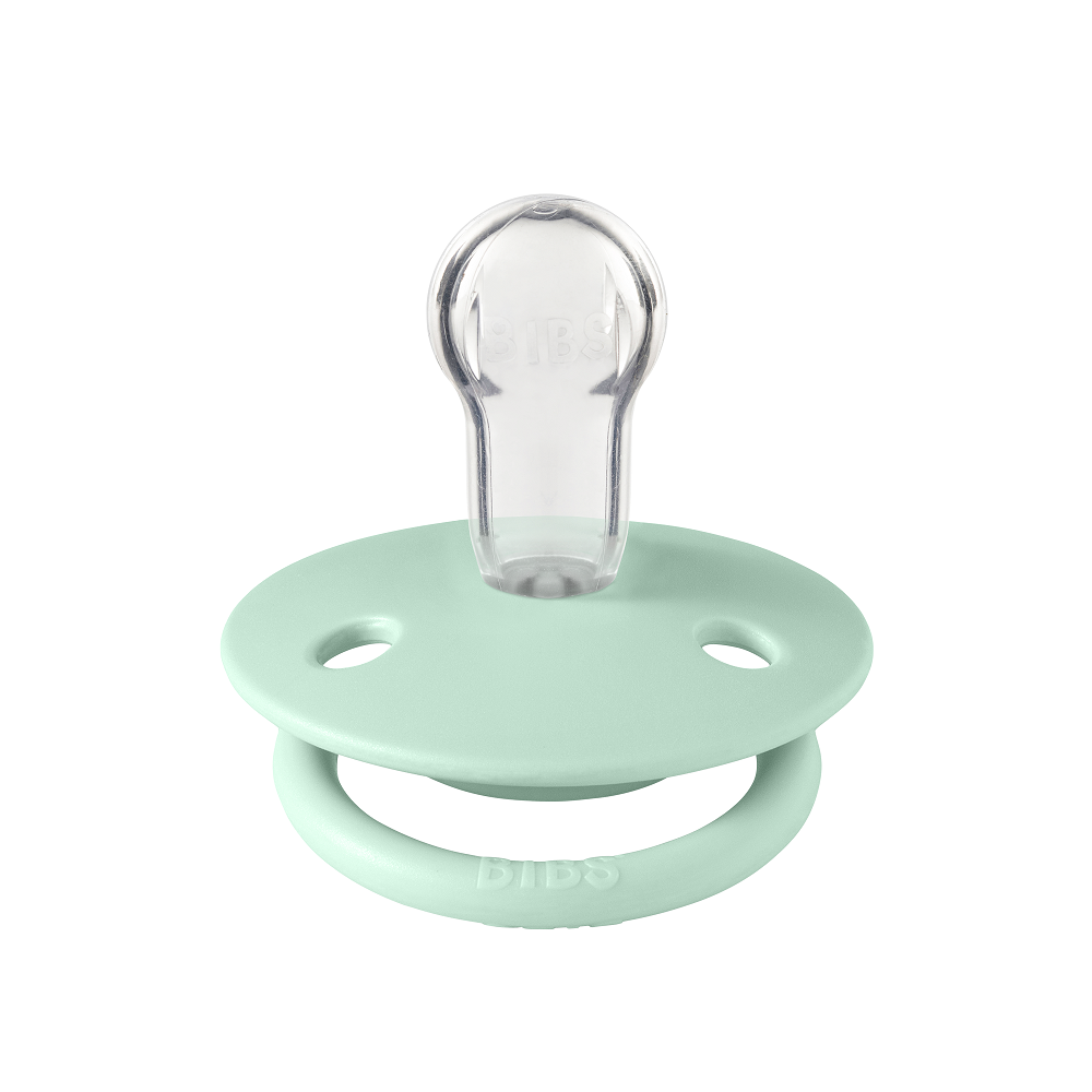 Соска-пустышка BIBS De Lux Silicone Nordic Mint 0+ месяцев - фото 2