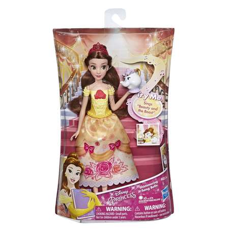 Кукла Disney Princess Hasbro Бель поющая E6620EU40
