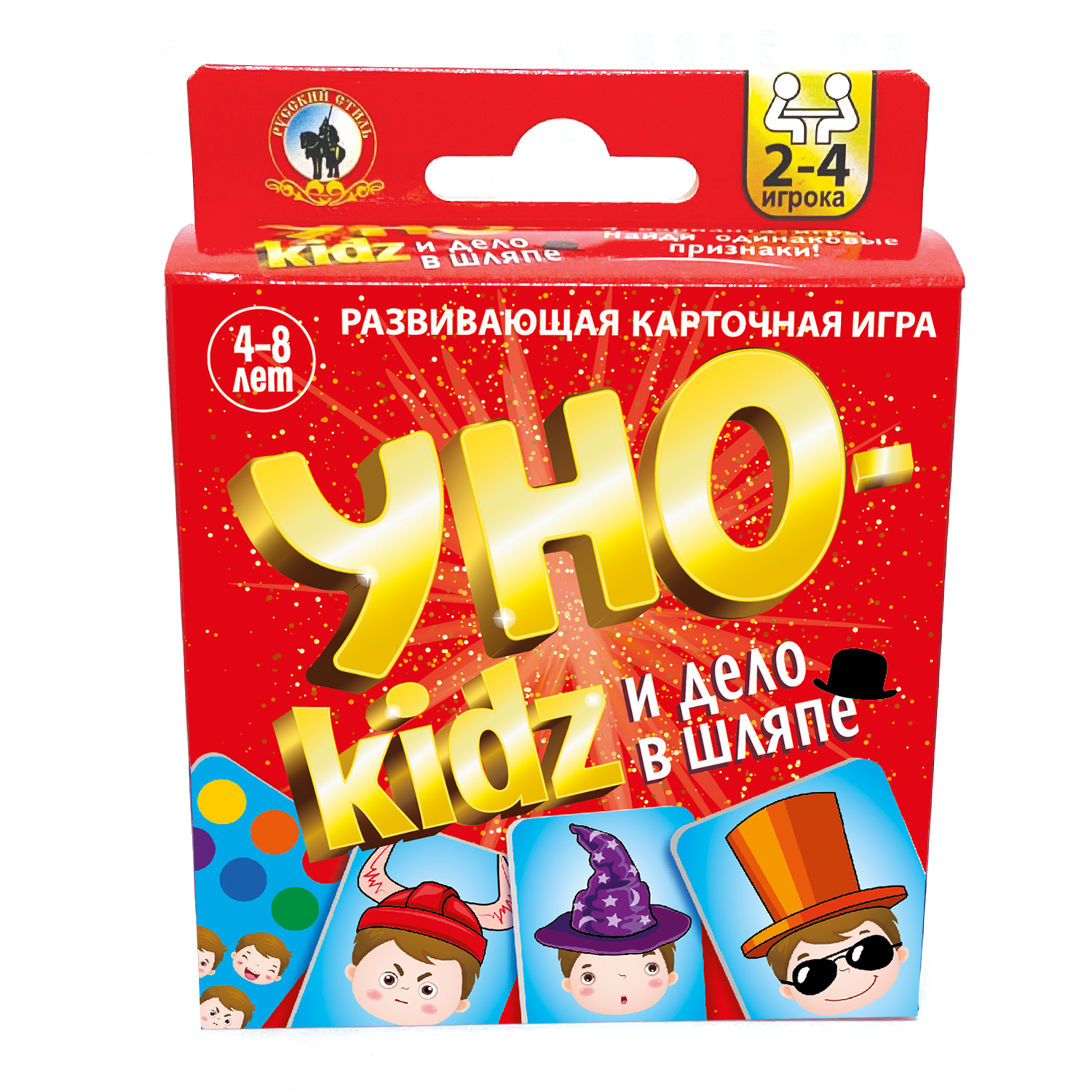 Игра настольная Русский стиль УНОkidz 52карты 04691